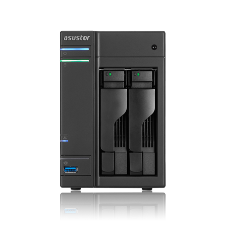 ASUSTOR NAS AS5002T Dual-Core メモリ増設済